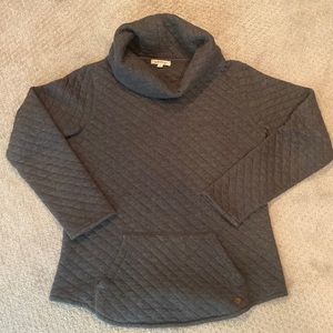 Orvis cowl neck sweatshirt